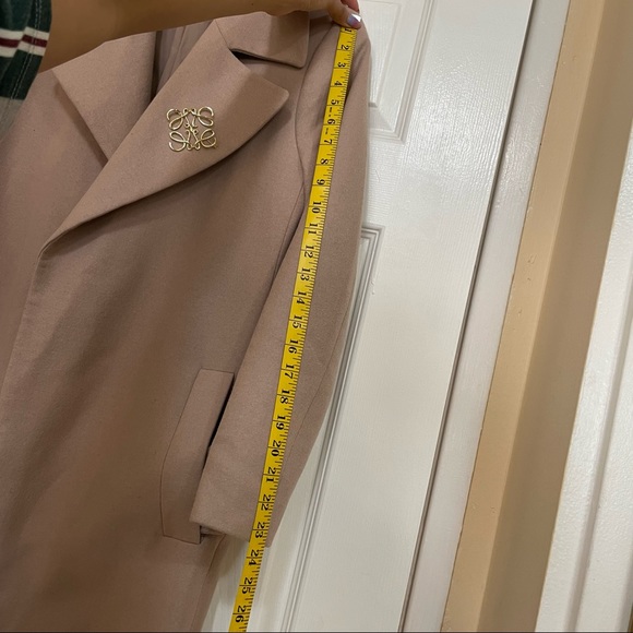 All Saints Iya coat - dusty pink - US 4 - Picture 13 of 14